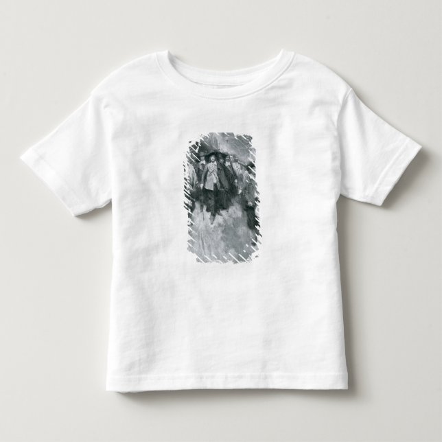 Bränningen av Jamestown Tee Shirt (Framsida)