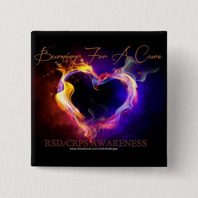 Bränningen för en botmedvetenhet knäppas knapp (Framsida)