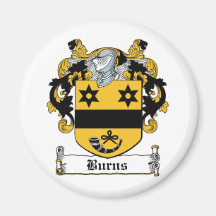 Brännskadafamiljvapensköld Magnet