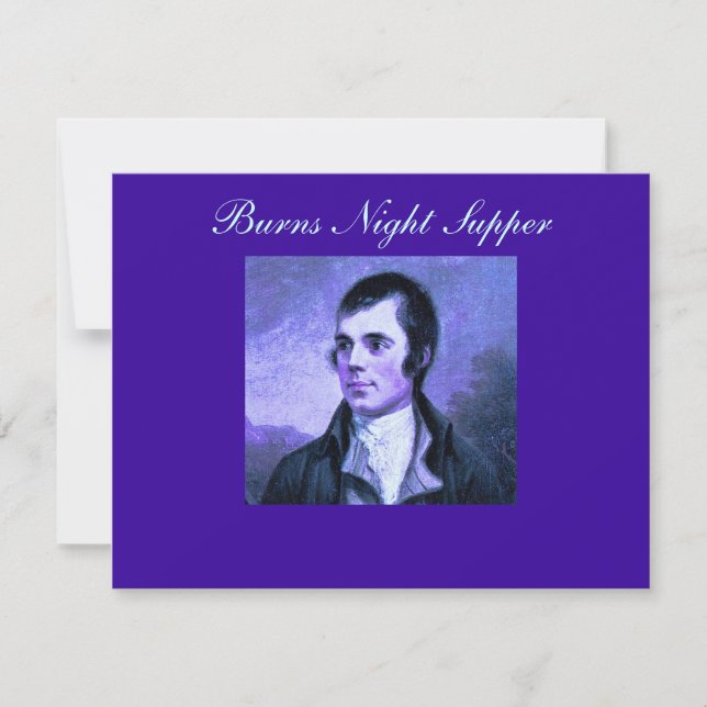 Brännskadanattinbjudan - den Selkirk nåden Inbjudningar (Framsida)