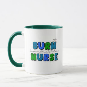 Brännskadasjuksköterskagåvor--Artsy och nyckful Mugg