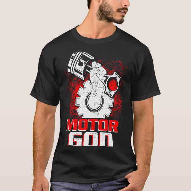 Brännsläckare för bilmekaniker t shirt (Framsida)
