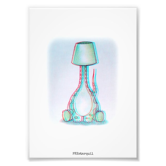 Branquiosaurus Fototryck (Framsidan)