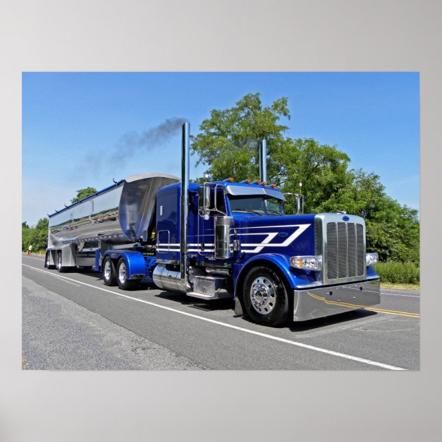 Brans blå 389-Poster Poster (Framsidan)