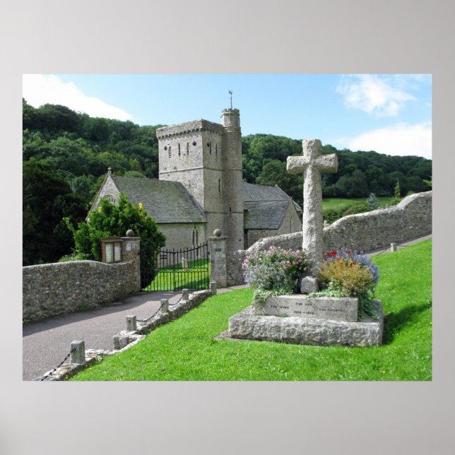 Branscombe Church Poster (Framsidan)