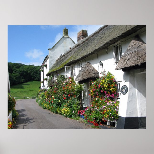 Branscombe Village Poster (Framsidan)