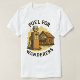 Bränsle för återförsäljare Retro Gas Pump Art T Shirt