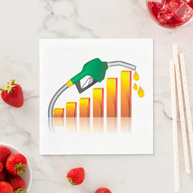 Bränsle Prist Pappersservett (Skapare uppladdad)