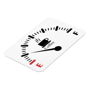 Bränslemätare för kaffe magnet