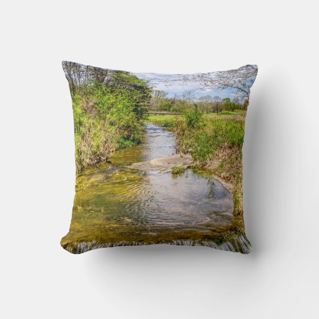 Branson Fall Bäck Stream Kudde (Framsida)