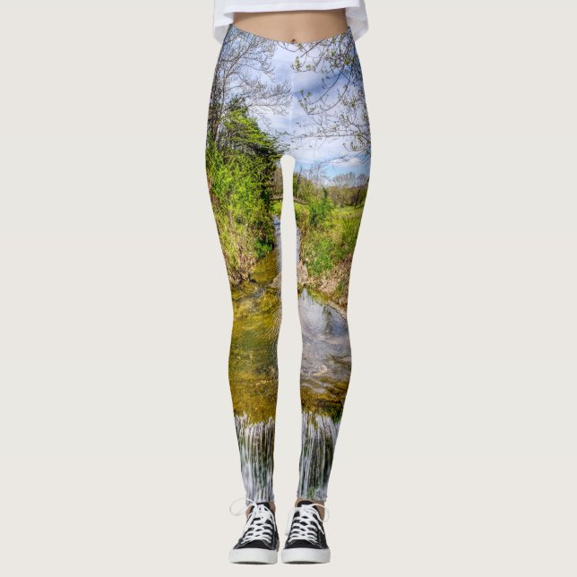 Branson Fall Bäck Stream Leggings (Framsida)