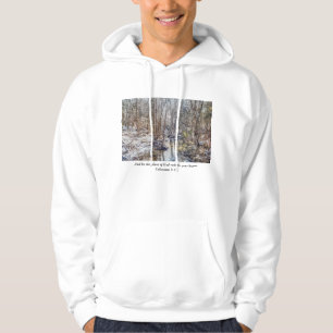 Branson Fall Bäck Winter Snö Painterly Hoodie