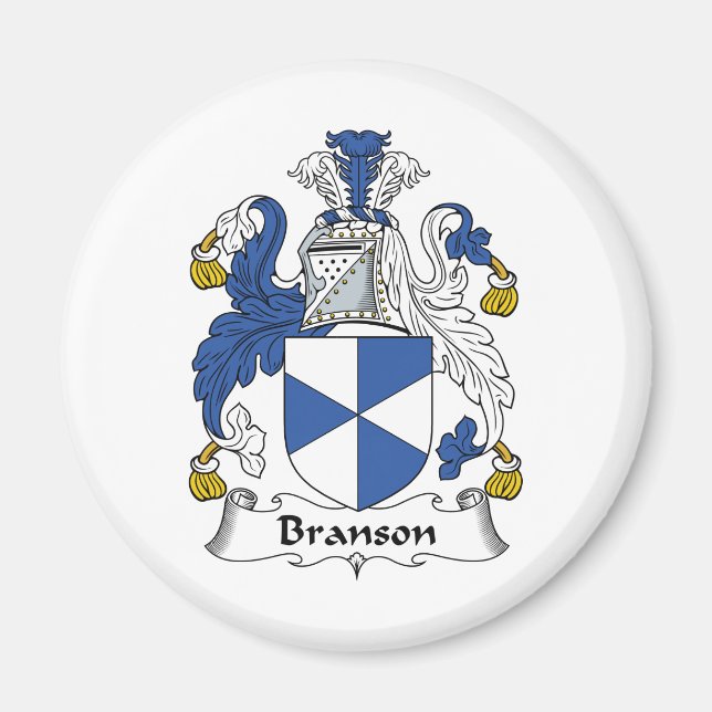 Branson Family Crest Magnet (Framsidan)