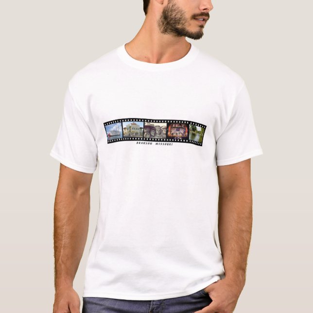 Branson Missouri filmar remsan Tee Shirt (Framsida)