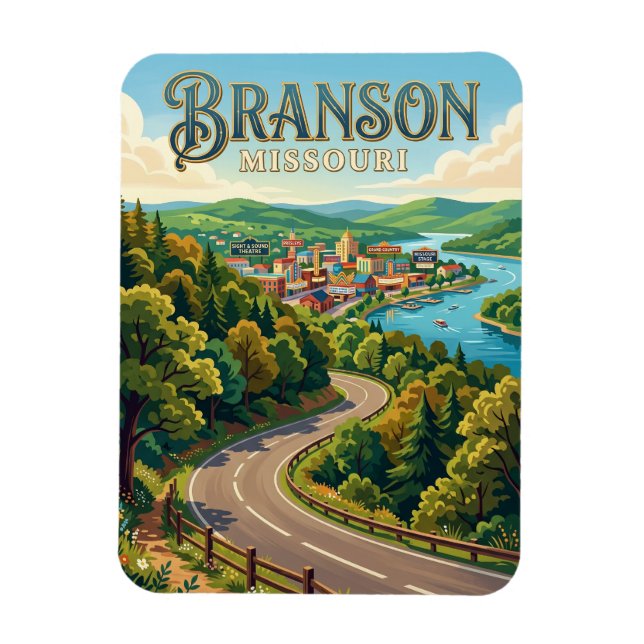 Branson, Missouri Magnet (Vertikal)