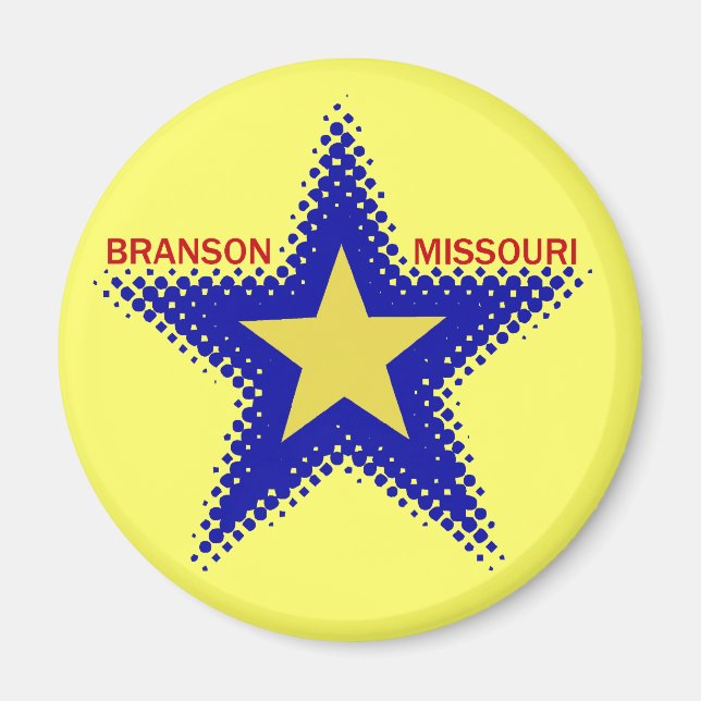 BRANSON MISSOURI MAGNET (Framsidan)