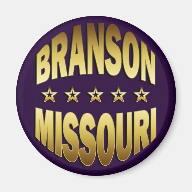 BRANSON, MISSOURI MAGNET (Framsidan)