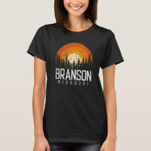 Branson Missouri MO Retro Vintage 70s 90-tal T Shirt