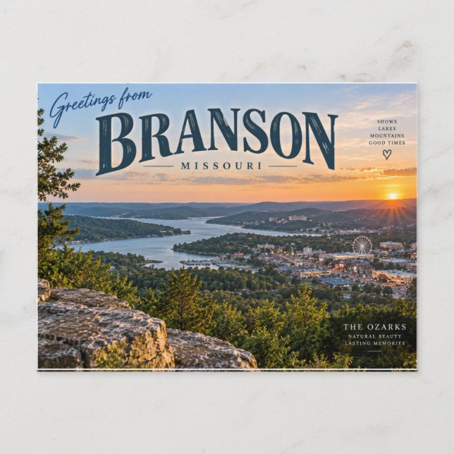 Branson Missouri Vykort (Framsida)