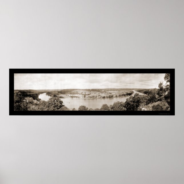 Branson, MO Photo 1914 Poster (Framsidan)