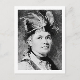 Brant - Joseph / Mohawk Indian Chief Vykort