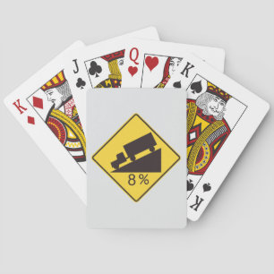 Brant lutnings trafikkylt lastbilstransport varnin casinokort