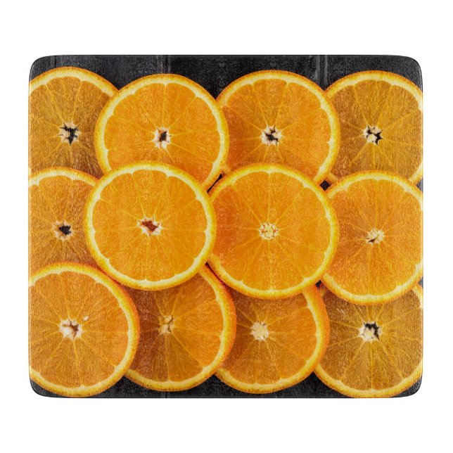 Brant Orange av citrusfrukt i modern köks- och kök (Framsidan)