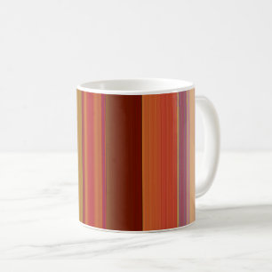 Bränt orange kaffemugg