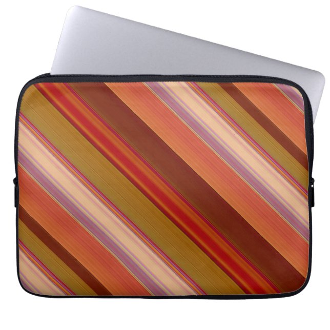 Bränt orange laptop fodral (Framsidan)