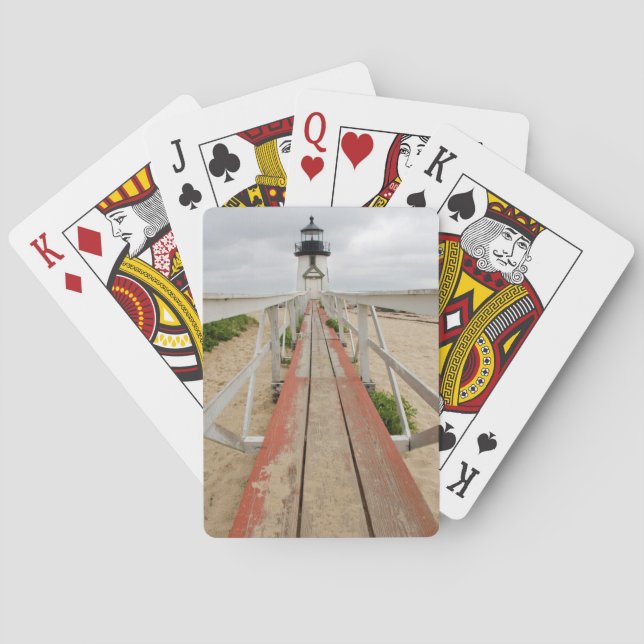 Brant Point-fyr Spel Kort (Baksidan)