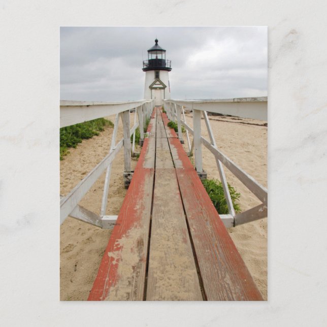 Brant Point fyr Vykort (Framsida)