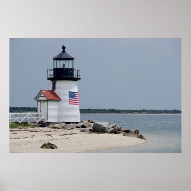 Brant Point Lighthouse 2 Poster (Framsidan)