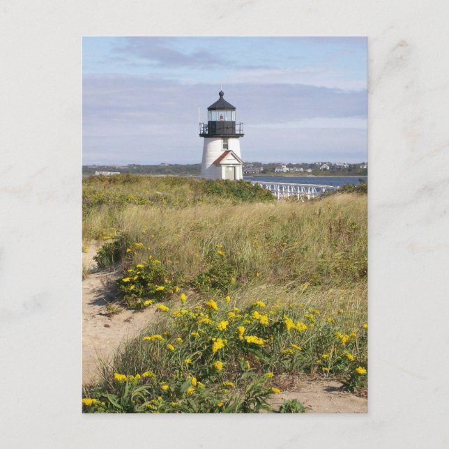 Brant Point Lighthouse Vykort (Framsida)