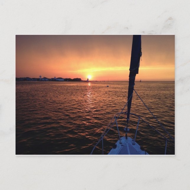 Brant Point Lighthouse Vykort (Framsida)