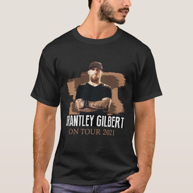 BRANTLEY GILBERT PÅ TOUR 2021 T SHIRT (Framsida)