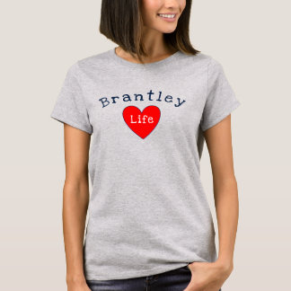Brantley Life Grått TShirt T Shirt