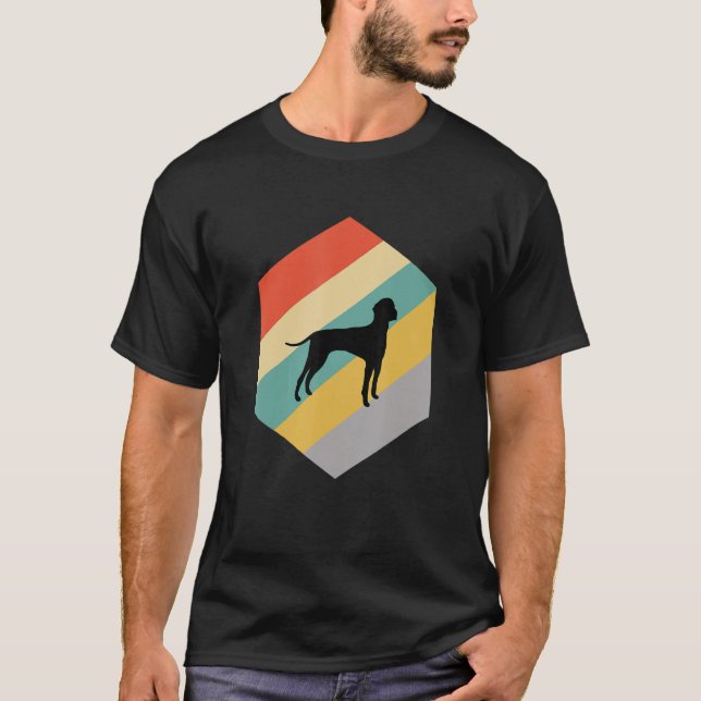 Braque Saint Germain Hund T Shirt (Framsida)