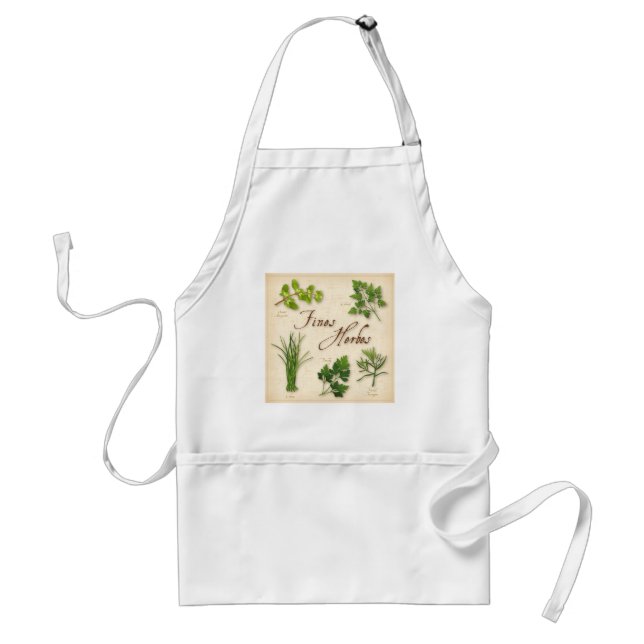Bras Herbes Apron Förkläde (Framsidan)