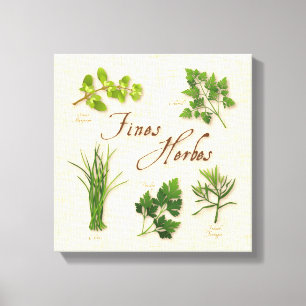 Bras Herbes Kanvastryck
