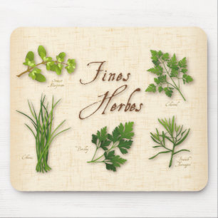 Bras Herbes Mouse Pad Musmatta
