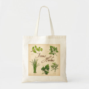Bras Herbes Tote Bag Tygkasse