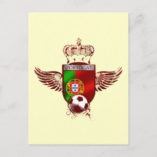 Brasão de Futebol Fás Portugueses Vykort