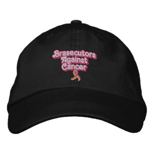 Brasecutors Against Cancer Hat Broderad Keps