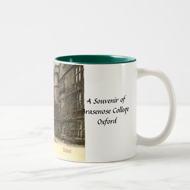 Brasenose College, Oxford, Souvenir Mugg (Höger)