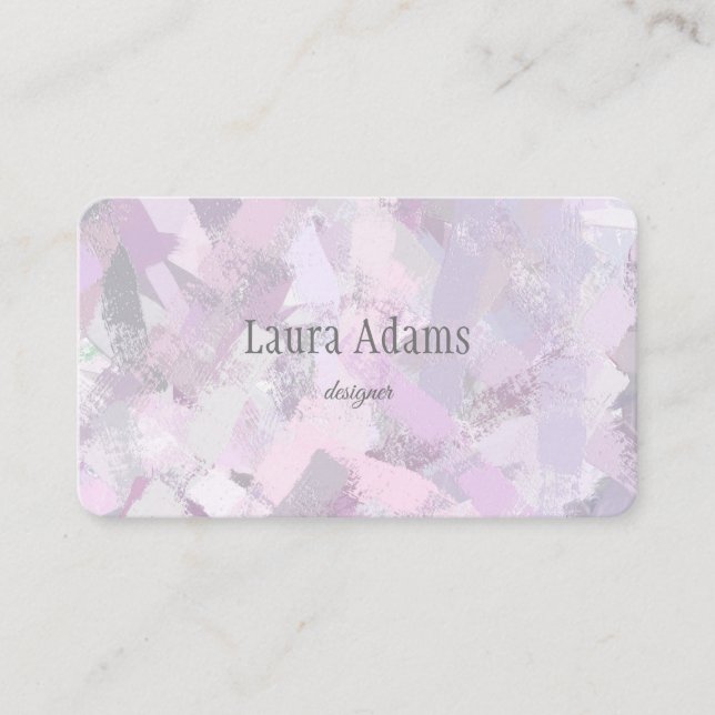 Brashen slår struktur visitkort (Framsida)