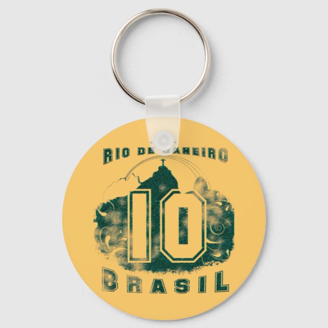 Brasil 10 nyckelring (Framsida)