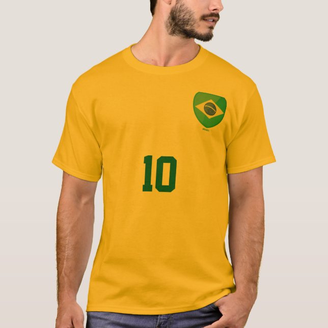 Brasil 10 t-shirt (Framsida)