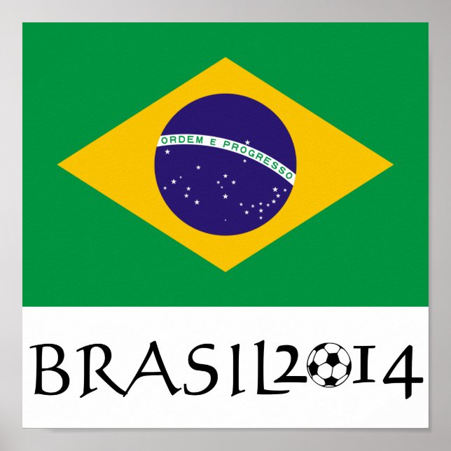 Brasil 2014 poster (Framsidan)