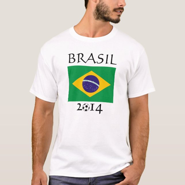 Brasil 2014 t shirt (Framsida)