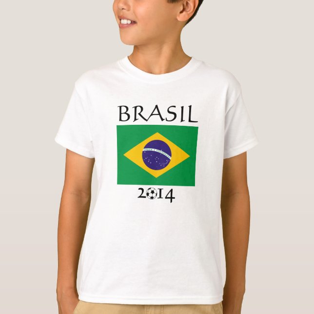 Brasil 2014 tee shirt (Framsida)